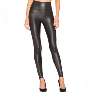 Spanx Faux Leather Leggings size Small